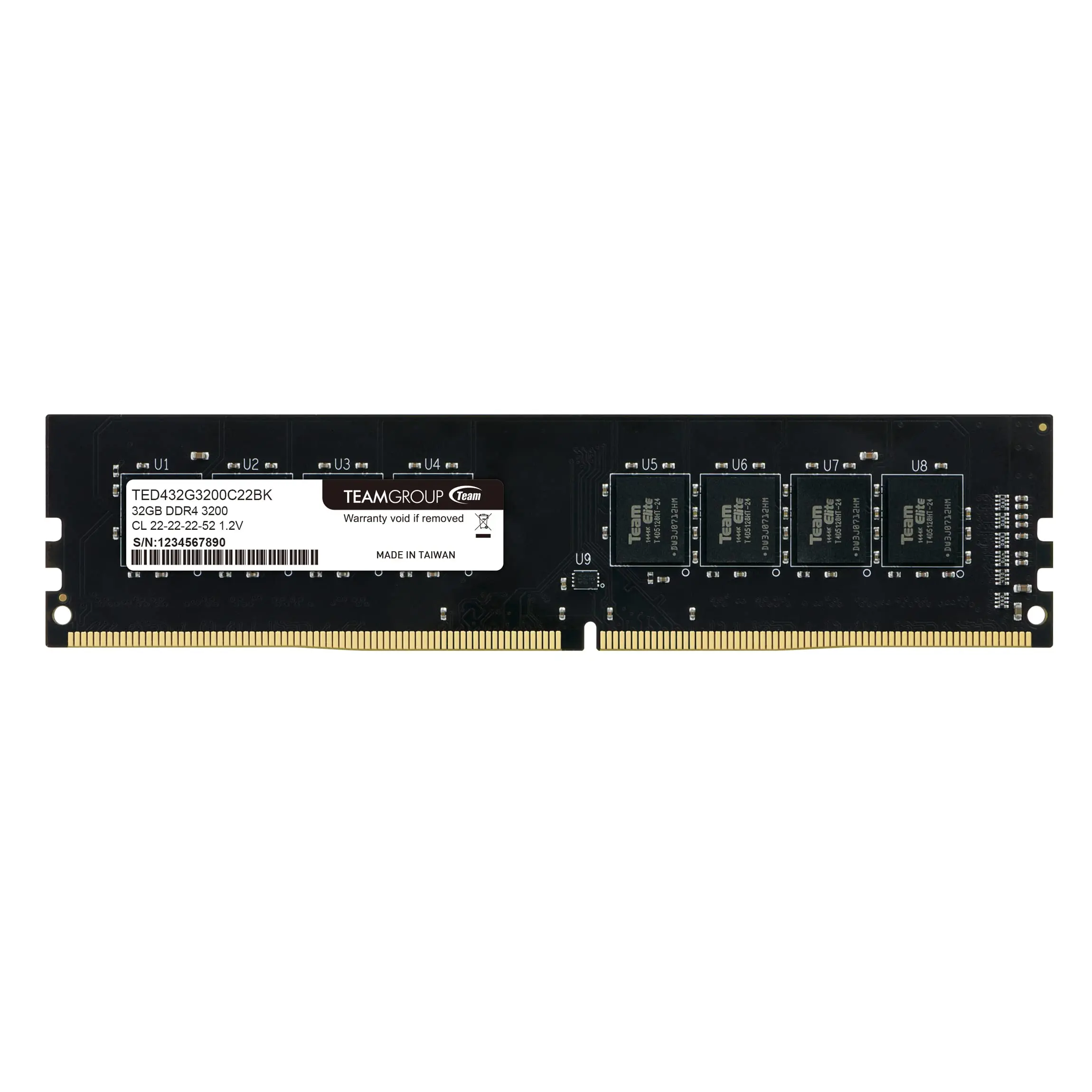RAM DDR4 TEAMGROUP ELITE 32GB 3200 MHZ